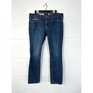 Pilcro and the Letterpress No‎ 31 Stet Anthropologie straight ankle denim 34x28